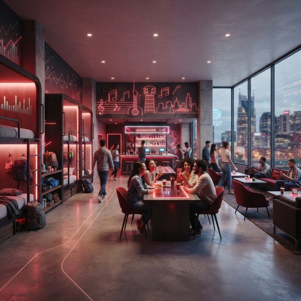 Top 10 Best Hostels in Nashville