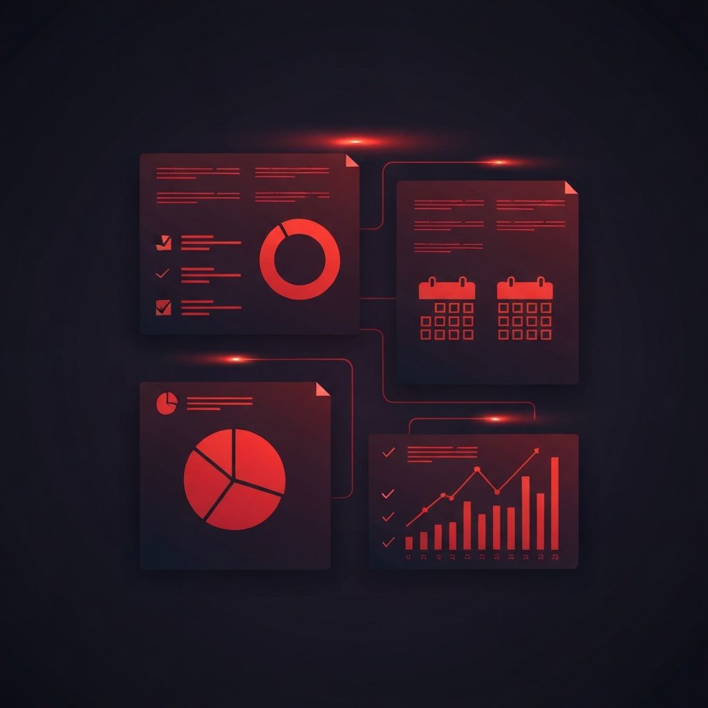 Digital Marketing Monthly Report Template