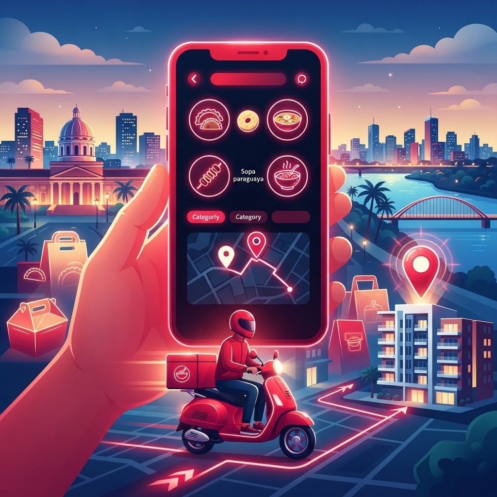 Top 10 Best Food Delivery Apps in Paraguay