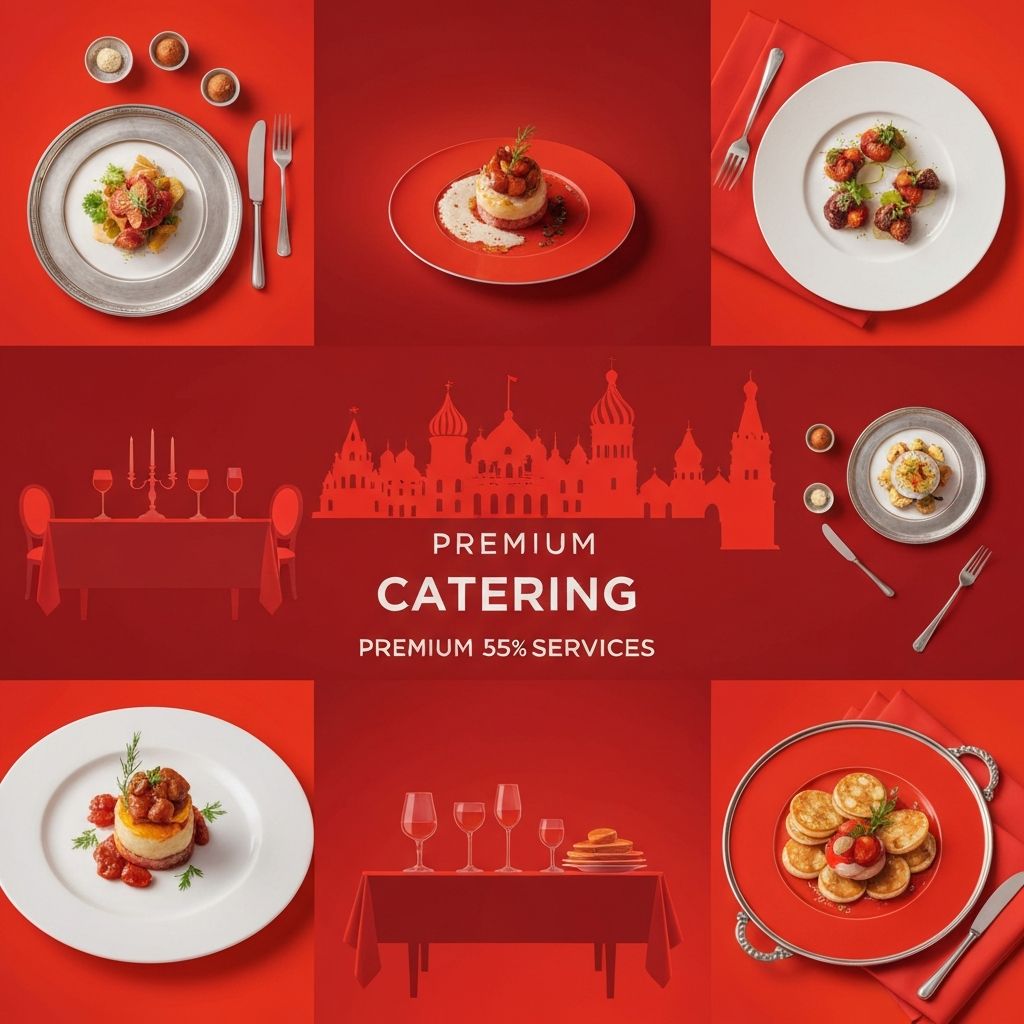 Top 10 Best Catering Services in Russia