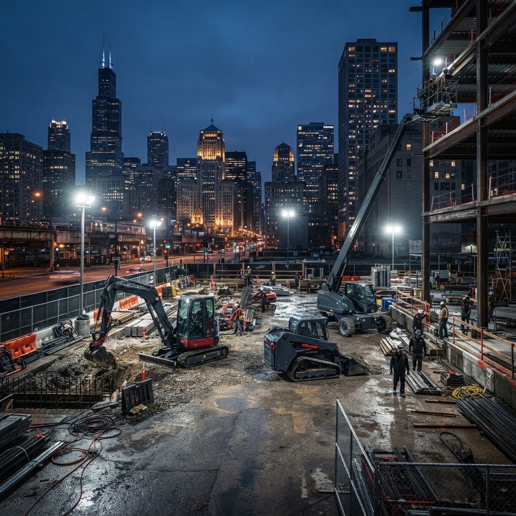 Top 10 Best Construction Equipment Rentals in Chicago