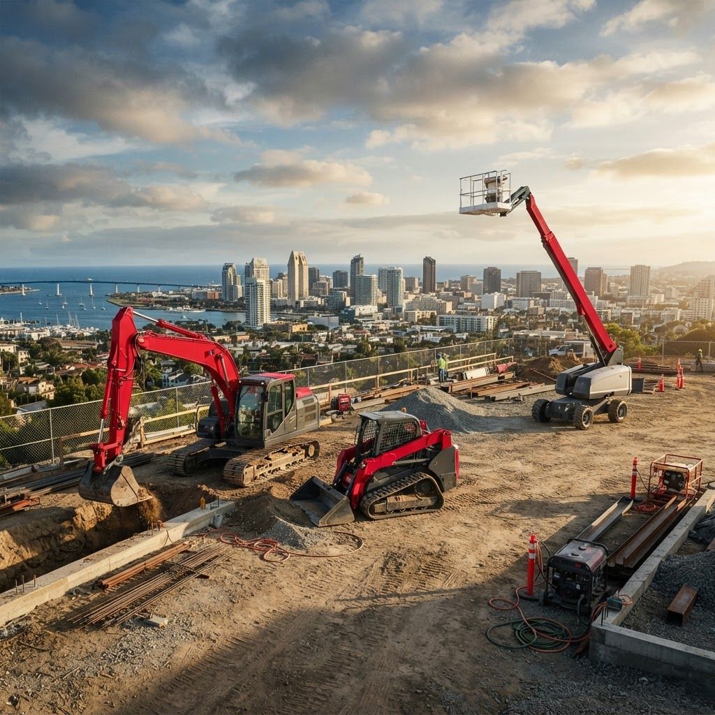 Top 10 Best Construction Equipment Rentals in San Diego