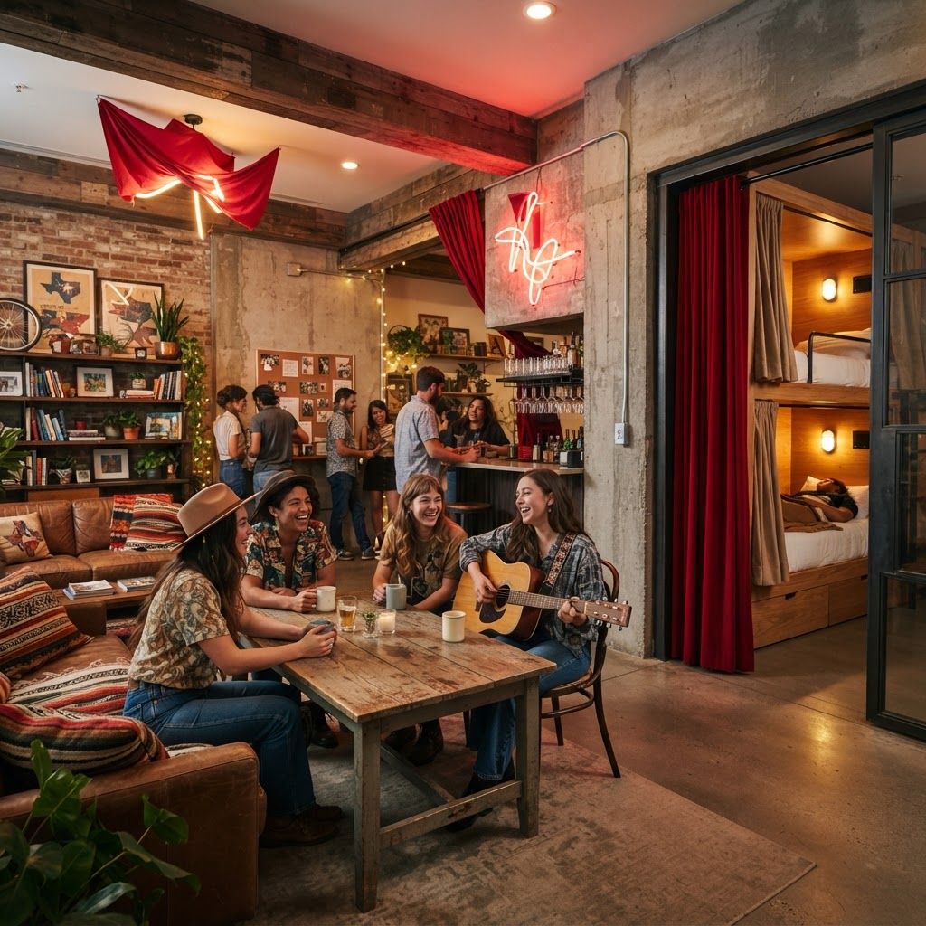 Top 10 Best Hostels in Austin