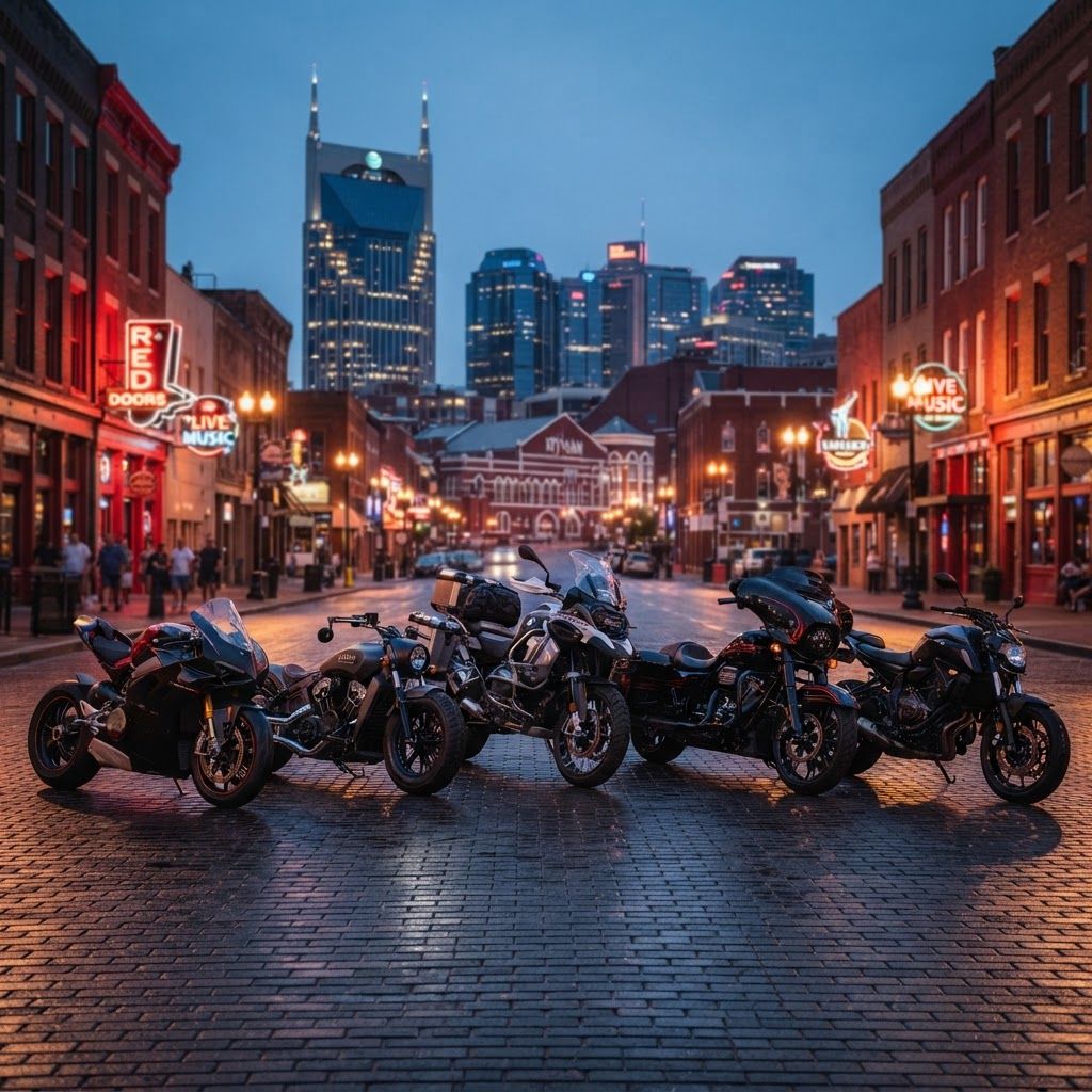 Top 10 Best Motorcycle Brands in Nashville