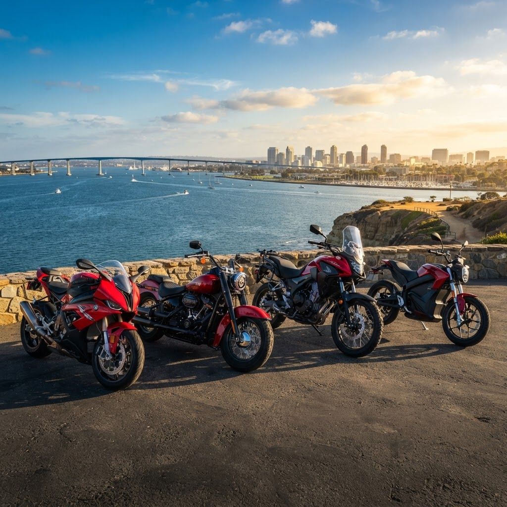 Top 10 Best Motorcycle Brands in San Diego