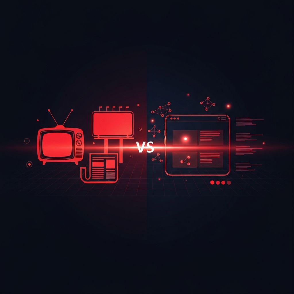 Traditional Marketing vs Digital