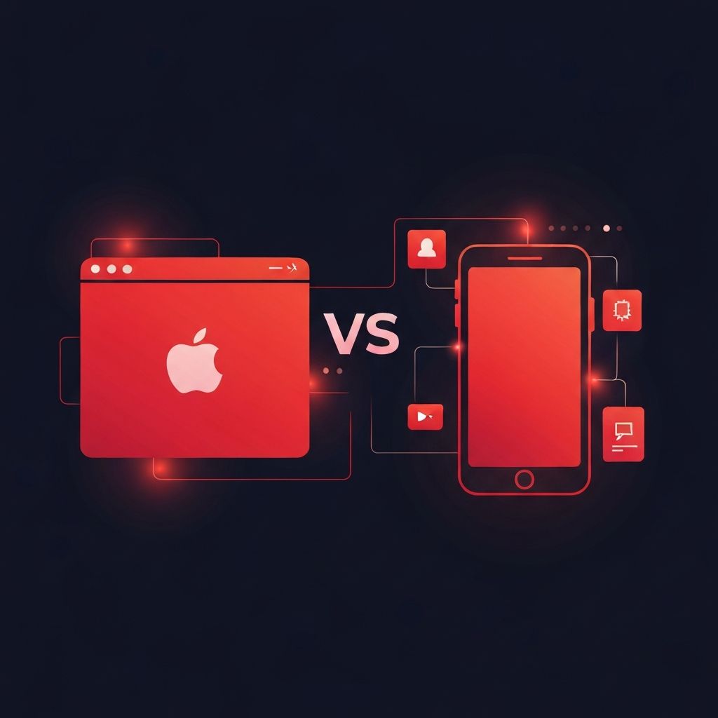 Web Development vs App Development