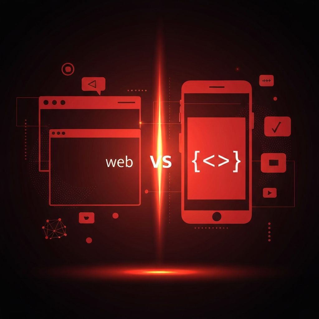 Web vs App Development